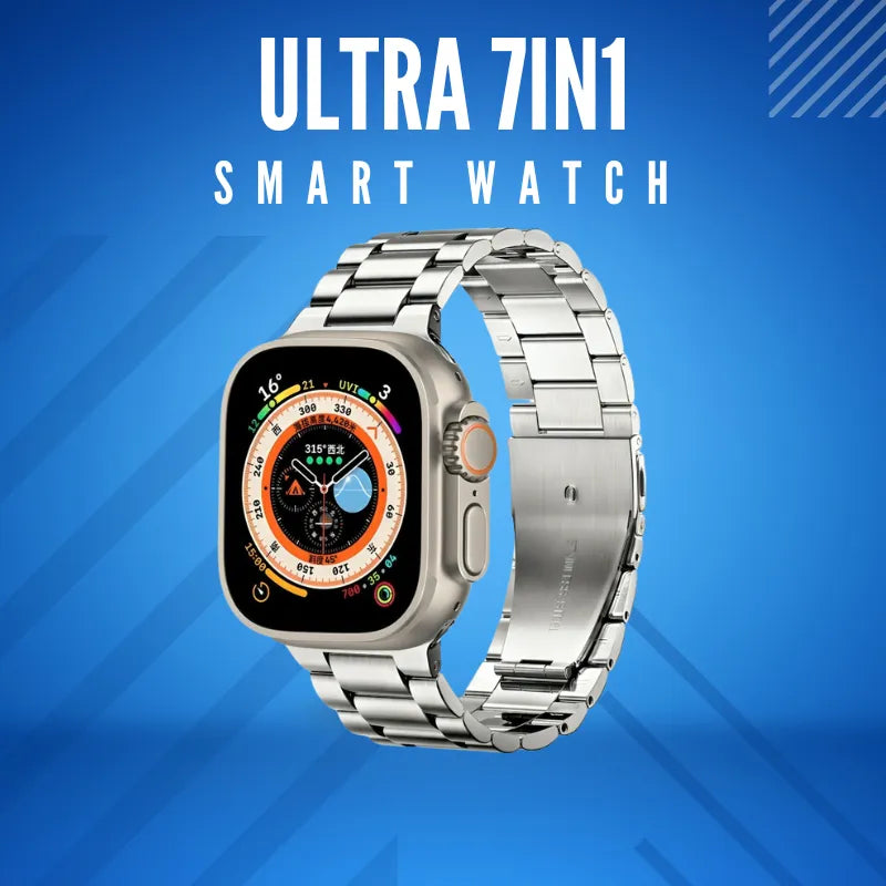 "Ultra 7-in-1 Smartwatch Crown H70 Ultra 2